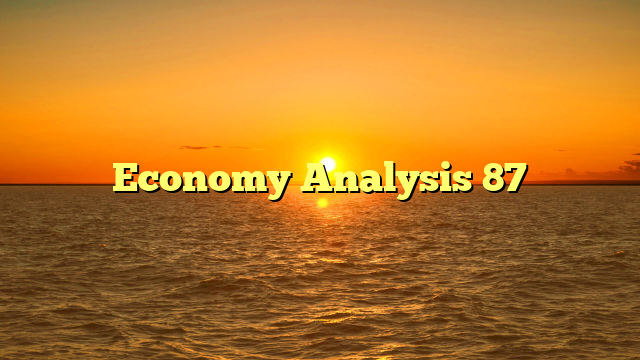 Economy Analysis 87